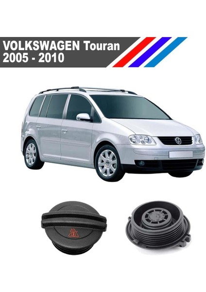 -Vw Touran Radyatör Yedek Su Depo Kapağı Yan Sanayi 2005 - 2010