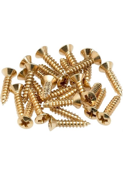 Pickguard Mounting Screws Gold