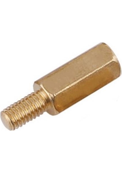 M3X12MM Metal Distans-Spacer Erkek- Dişi 1 Adet