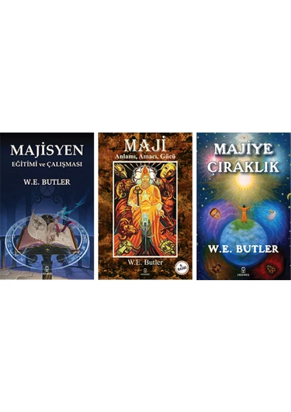 Maji: Anlamı, Amacı, Gücü / Majisyen Eğitimi ve Çalışması / Majiye Çıraklık ( 3 Kitap Set )