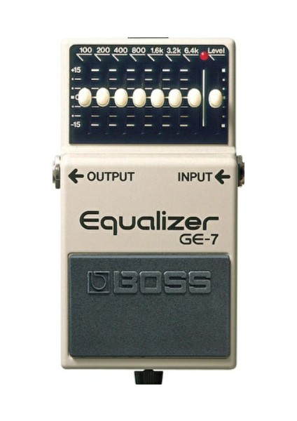 GE-7 7-BAND EQ Grafik Ekolayzer Pedalı