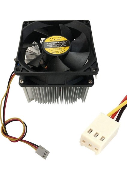 Amd Am3 Işlemci Fanı ve Soğutucusu 3 Pinli Am3 Fan