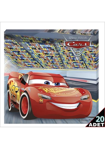 Cars 3, Peçete - 20 Adet fiyatları