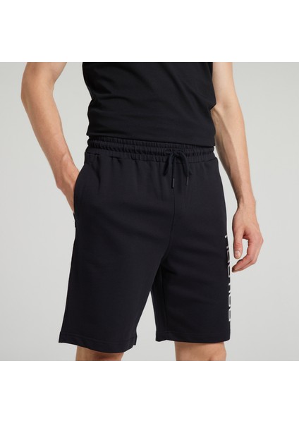 Nautıca Erkek Siyah Baskılı Standart Fıt Şort K35621T.0TB fırsatları