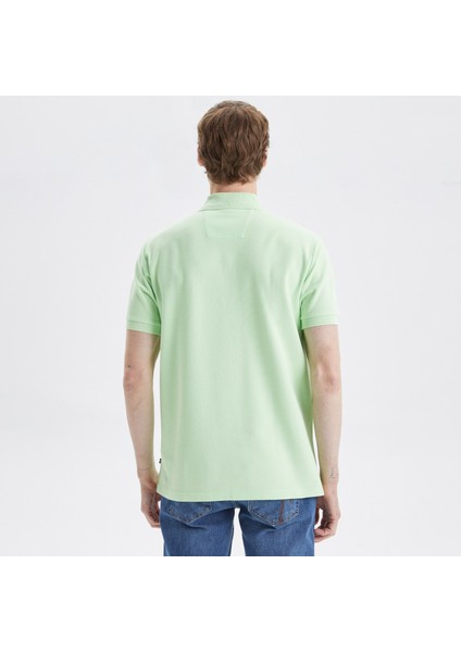 Nautıca Erkek Yeşil Classic Fıt Kısa Kollu Polo K35000T.3RX fiyatları