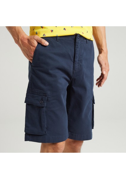 Nautıca Erkek Lacivert Bermuda Şort B35801T.4NV fırsatları