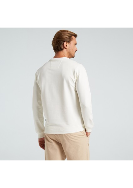 Nautıca Erkek Krem Standart Fıt Baskılı Sweatshirt K35610T.1MA fiyatları