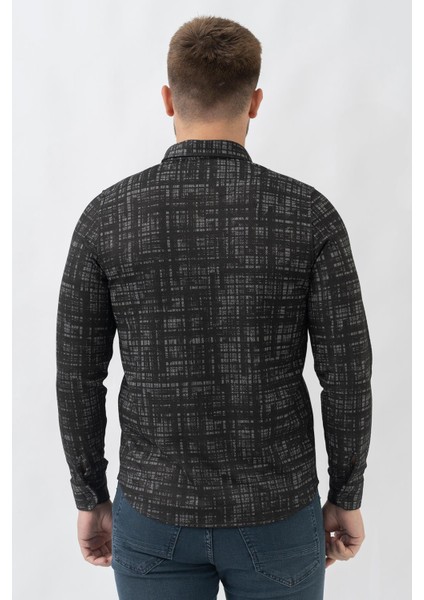 Lyon G3005 Likralı Slim Fit Örme Gömlek Haki indirimleri