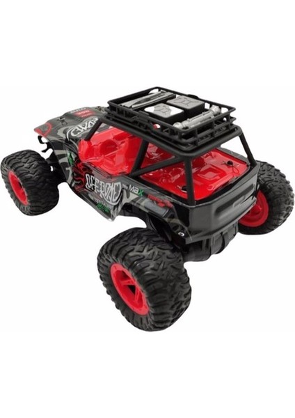 Pioneer Rc 1:16 Uzaktan Kumandalı Şarjlı Off Road Kırmızı Araba