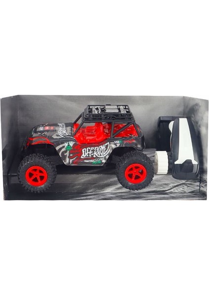 Pioneer Rc 1:16 Uzaktan Kumandalı Şarjlı Off Road Kırmızı Araba