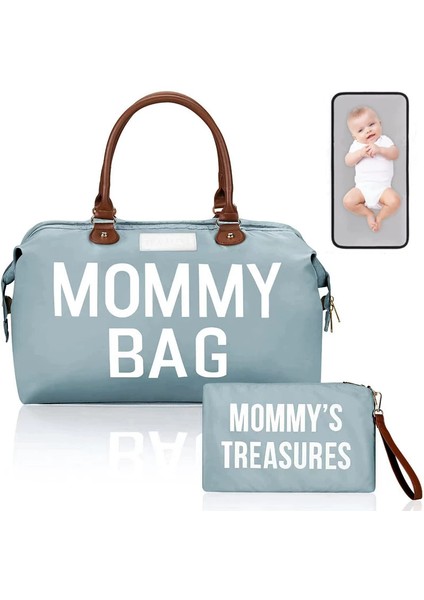 Büyük Kapasiteli Anne El Çantası Bebek Bakım Çantası 3'lü Set (Yurt Dışından)