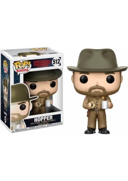 Pop Stranger Things Hopper W/ Donut