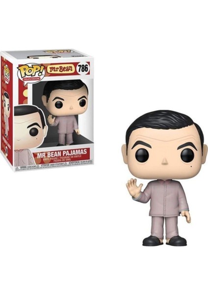 Pop Mr Bean Pajamas W/teddy Bear Chase