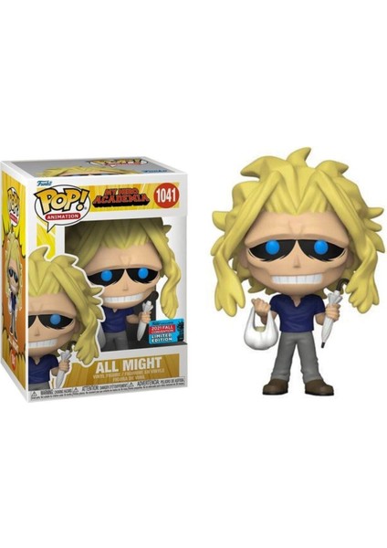 Pop My Hero Academia Güçsüz Düşmüş All Might Şemsiyeli Exclusive Figür Limited Edition