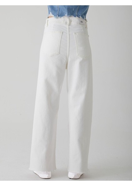KadınDanelle Yüksek Bel Relaxed Leg Jean Pantolon modelleri