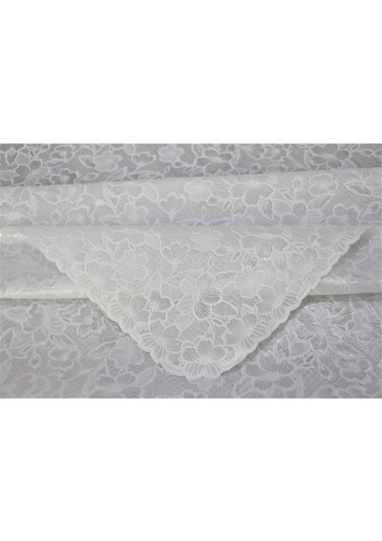 Hazır Dantel Görünümlü Silinebilir Pvc Muşamba Masa Örtüsü Güpür indirimleri