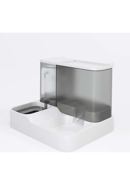 Büyük Kapasiteli Otomatik Kedi Besleyici Su Dağıtıcısı Islak ve Kuru Köpek Maması Kabı (Yurt Dışından)