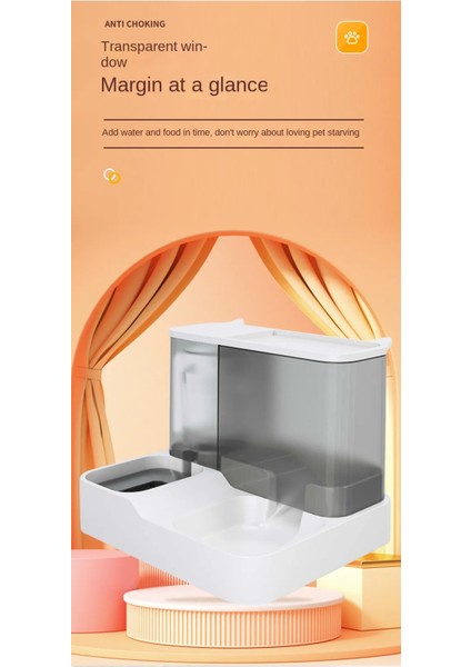 Büyük Kapasiteli Otomatik Kedi Besleyici Su Dağıtıcısı Islak ve Kuru Köpek Maması Kabı (Yurt Dışından) fırsatları