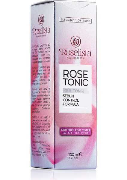 Gül Tonik 100 ml modelleri