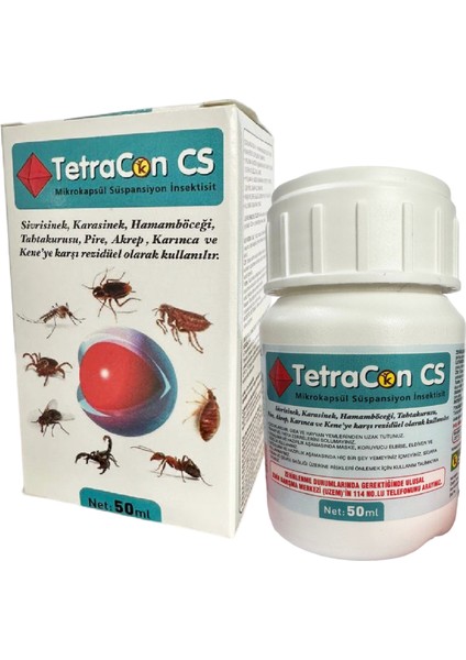 Tetracon Cs Haşere Öldürücü 50 ml