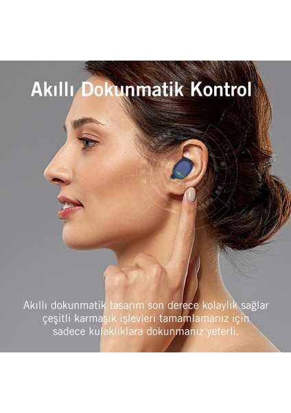 Buds T120 Tws Stereo Kablosuz Kulak Içi Kulaklık Navy fırsatları