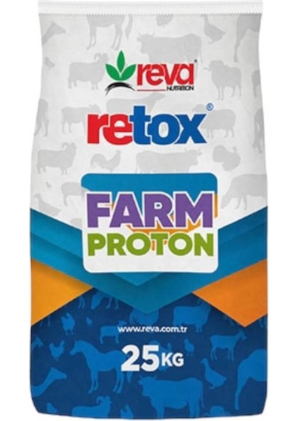 Retox Farm Proton Vitamin-Organik ve Inorganik Mineral Hayvan Yem Katkı