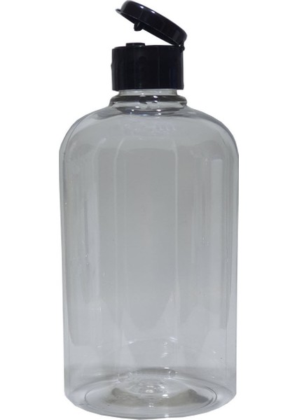 Boş Pet Şişe 500 ml + Filtp Kapak 2 Adet