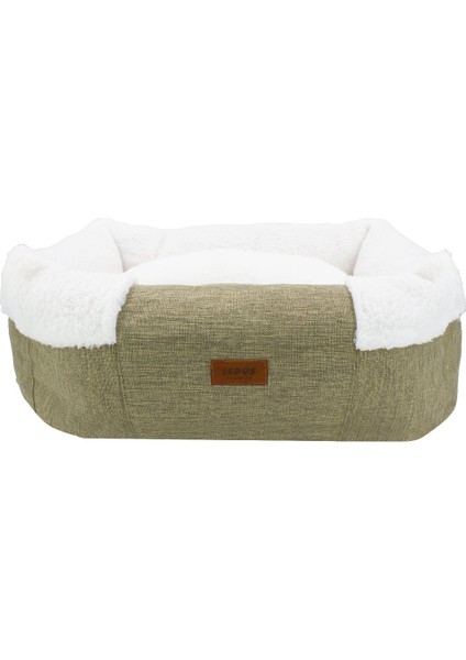 Kedi ve Köpek Yatağı (Luxe Comfort Yatak) Haki Renk L Beden