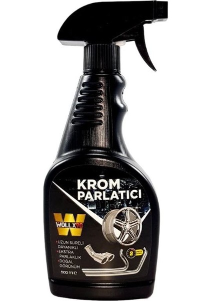 Woll X90 WOLLX90 Krom Yüzey Temizleyici ve Parlatıcı 500ML