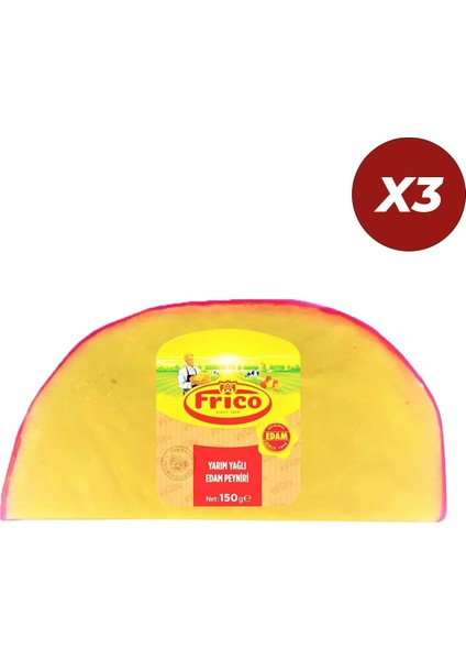 Edam Sade 150 gr 3 Adet
