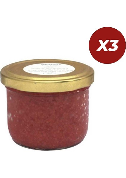 Kırmızı Balık Yumurtası 100 gr 3 Adet