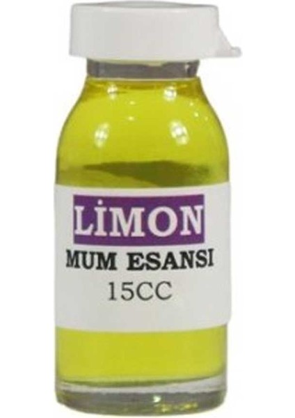 Mum Esansı (Mum Koku Aromaları ) 15 cc Limon