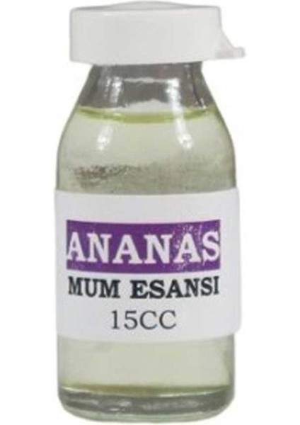 Mum Esansı (Mum Koku Aromaları ) 15 cc Ananas