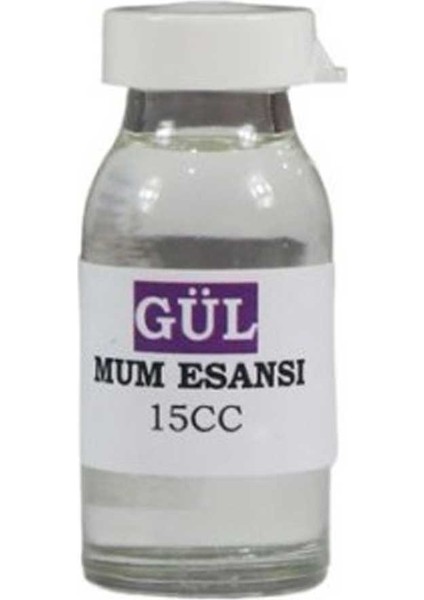 Mum Esansı (Mum Koku Aromaları ) 15 cc Gül