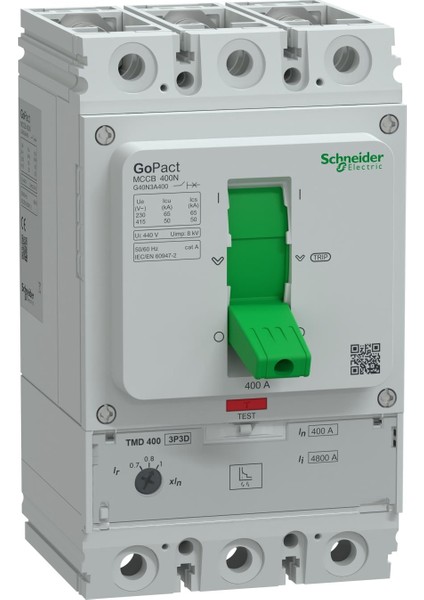 Schneider,gopact 280-400A 3p Termik Manyetik Şalter 50KA,G40N3A400