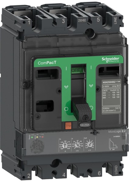 Schneider,compact Şalter NSX250F 36KA,LV431770