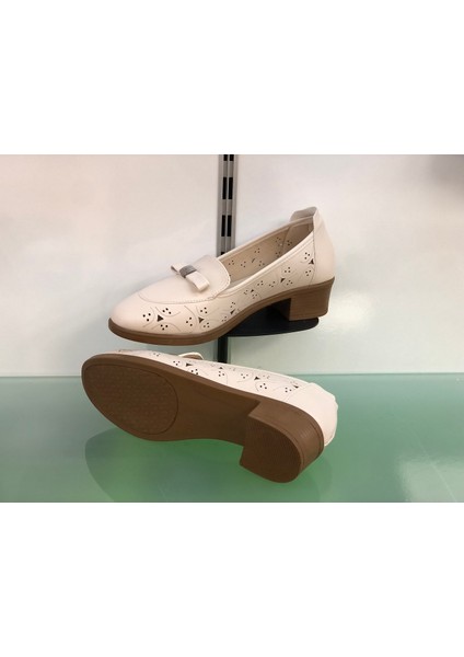 Kısa 3 cm ve Kırılmaz Topuk Günlük Anne Model Bayan Ayakkabı