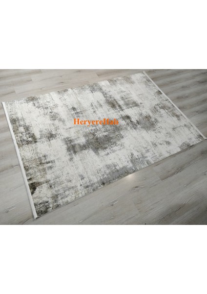 Passage Plz 01 Cream Vızon Yumuşak Tuşeli Sık Dokuma Modern Halı