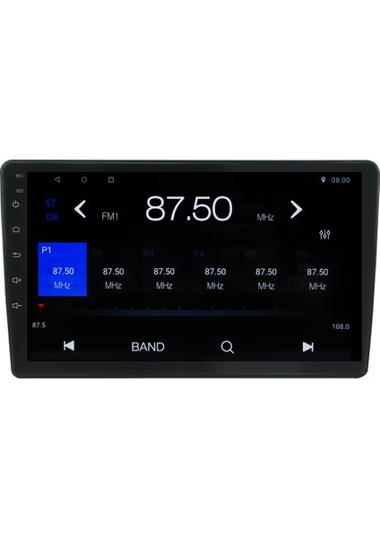 Chevrolet Captiva Android 12 Kablosuz Carplay Navigasyon Multimedya Ekran Teyp - MY-0609W-