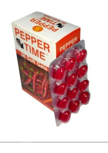 Red Pepper  Time 36 Softgel