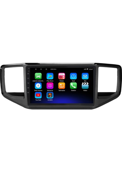 Amarok Android 12 Kablosuz Carplay Navigasyon Multimedya Ekran Teyp - MY-0609W-