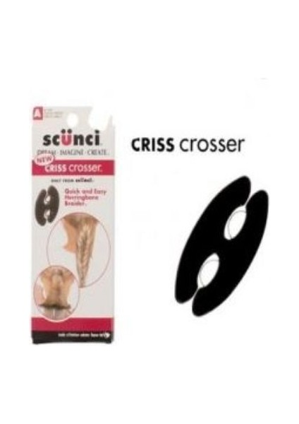 Saç Ayırma Aparatı Scünci Criss Crosser