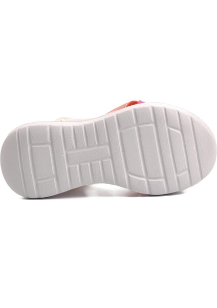 Ayakmod Şng 8010-P Beyaz-Fuşya-Pembe Kız Çocuk Sandalet indirimleri