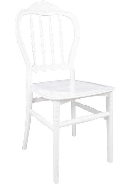 Karmen Düğün Sandalyesi Model 7 (6 Adet) Beyaz