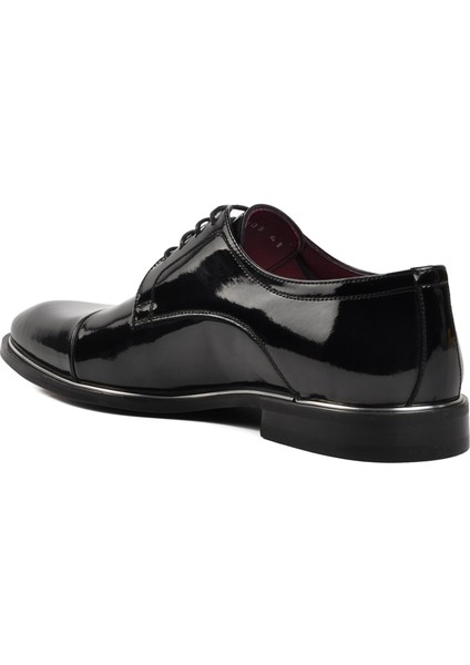 0111 Siyah Rugan Içi Dışı Hakiki Deri Erkek Klasik Ayakkabı fırsatları