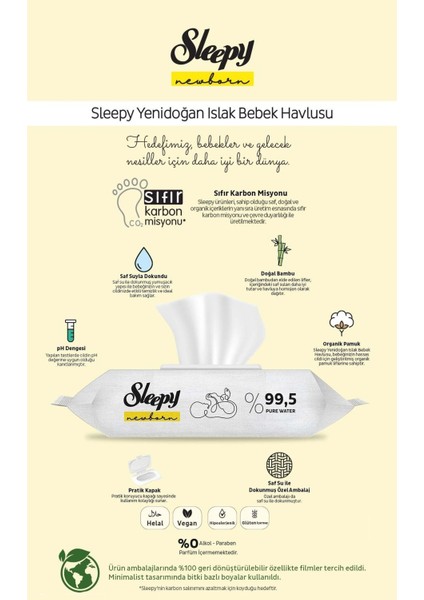 Sensitive Islak Havlu 12x90'lı 1080 Yaprak