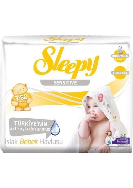 Sensitive Islak Havlu Mendil 24lü 2160 Yaprak