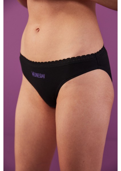 Dantel Detaylı 2Li Slip Külot-Wednesday Koleksiyonu modelleri
