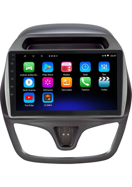 Chevrolet Spark Android 12 Kablosuz Carplay Navigasyon Multimedya Ekran Teyp - MY-0609W- fiyatları