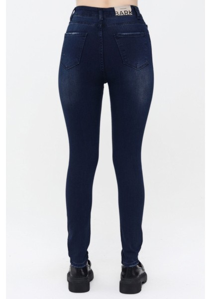 Skinny Jean Kadın Pantolon 1031-264 Lacivert indirimleri